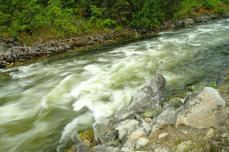 The Lochsa River Photograph by Jeff Swan