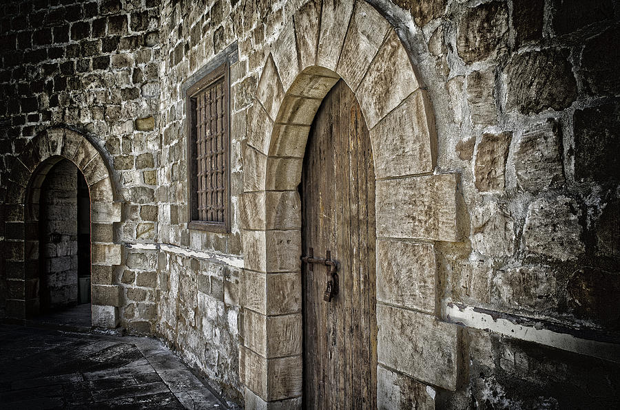 Islamic Photograph - The Locked Door by Ahmed Tarek Shaffik