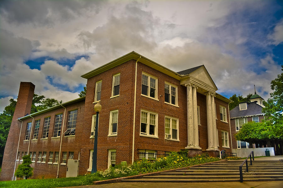 Appalachian Mountains Photograph - the Loft at Mars Hill College sideview by Ryan Phillips