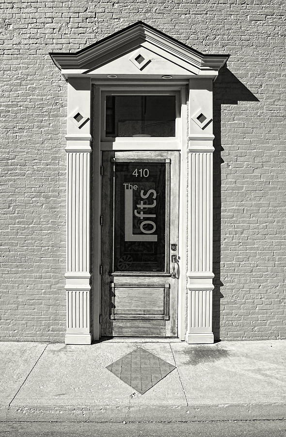 Black And White Photograph - The Lofts by Nancy Aurand-Humpf