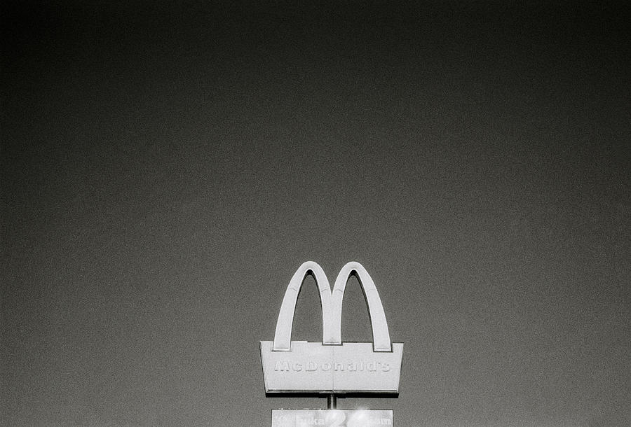Black And White Photograph - Urban Symbolism Of Food by Shaun Higson