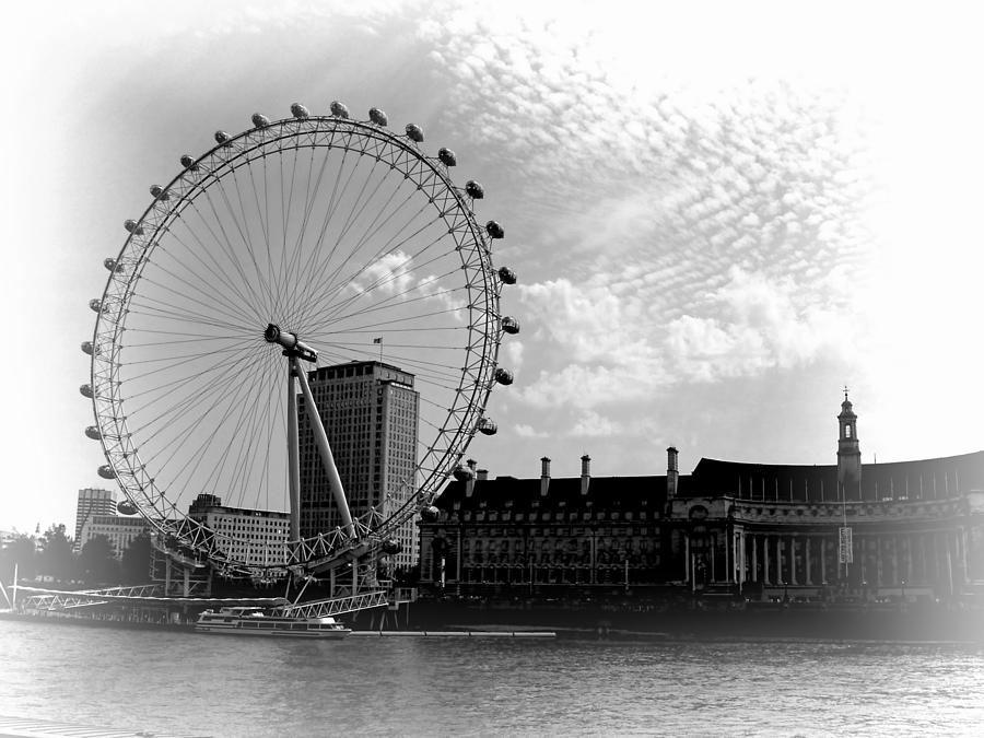 The London Eye Photograph by Jenny Hudson
