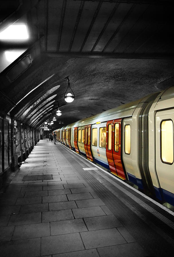 London Photograph - The London Tube by Mark Rogan