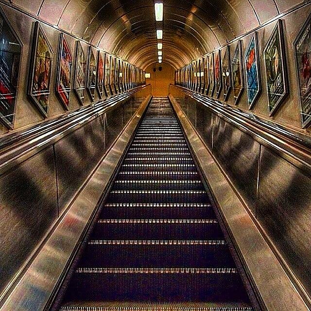The London Underground. 🚅 Photograph by Mackenzie Davis