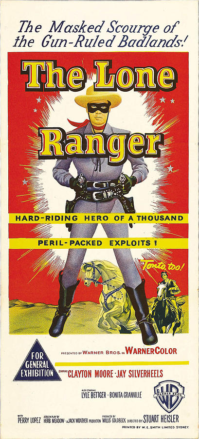 The Lone Ranger, Australian Poster Art Photograph by Everett