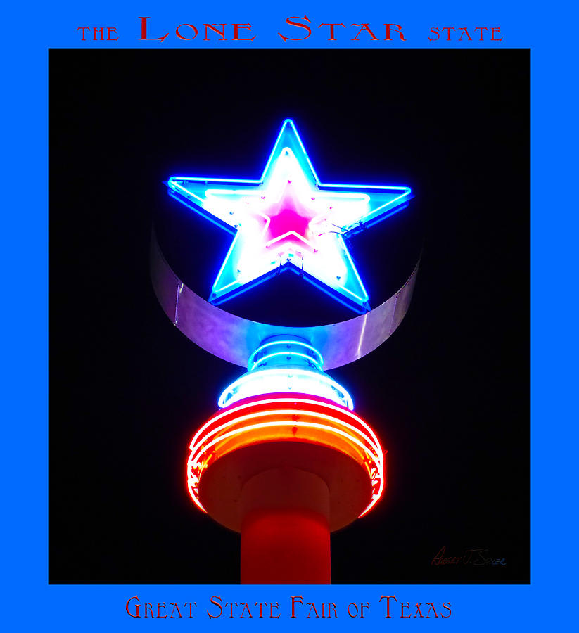 The Lone Star State Photograph by Robert J Sadler