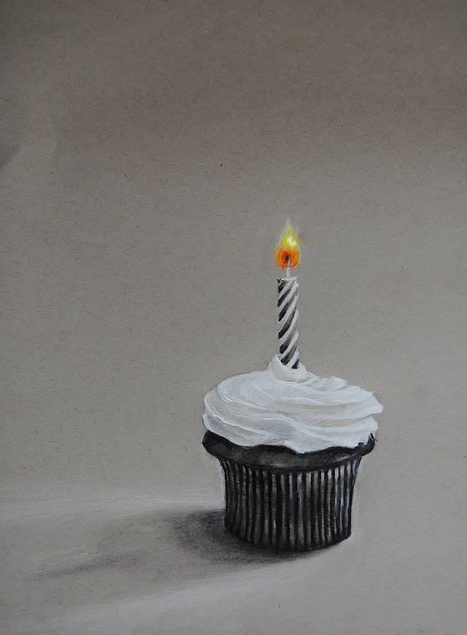 The Loneliest Birthday Ever Drawing by Jean Cormier