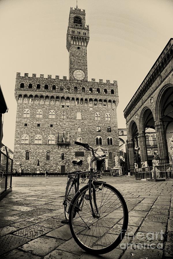 The Lonely Bicycle Photograph by Nicola Fiscarelli