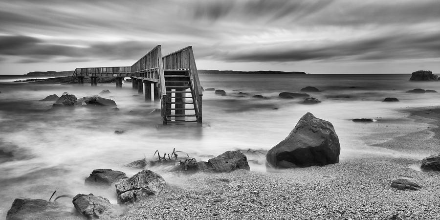 Ballycastle - The Long Bridge Photograph by Nigel R Bell