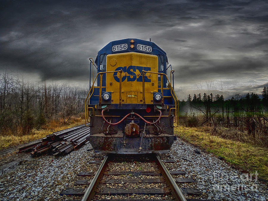 The long CRX Train Photograph by Melissa Messick