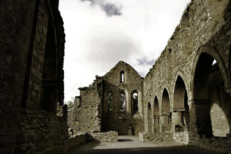 The Long Hall at Jerpoint Abbey Photograph by Nadalyn Larsen