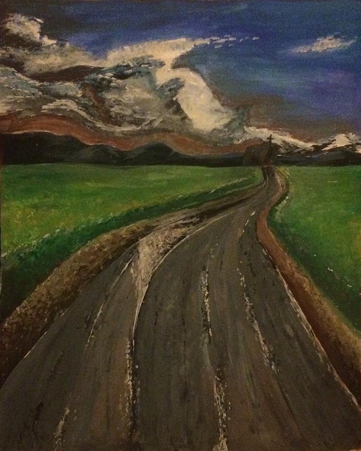 The Long Journey Painting By Damon Edmonds Fine Art America   The Long Journey Damon Edmonds 