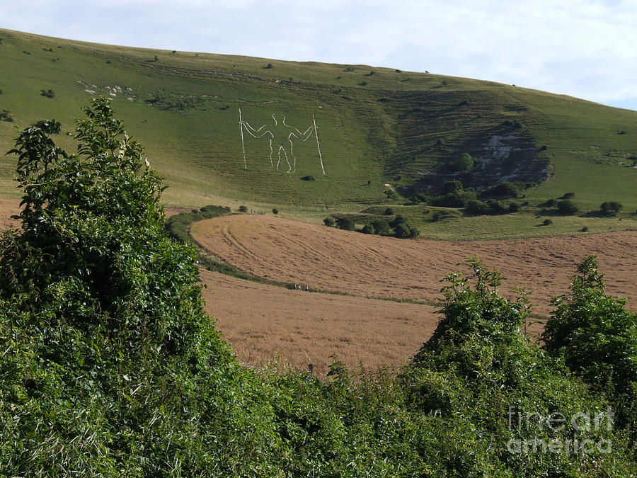 The Long Man - Wilmington Photograph by Phil Banks