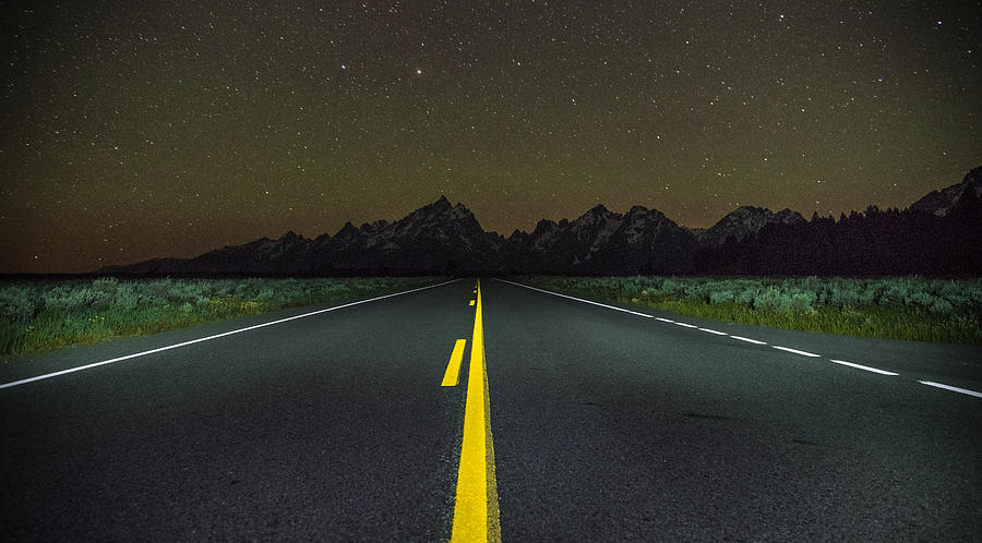 The Long Road Photograph by Kristopher Schoenleber