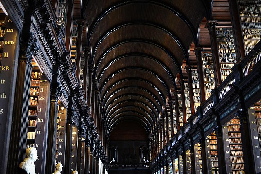 The Long Room Trinity College Old Library Photograph by Nadalyn Larsen