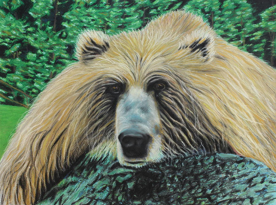 Wildlife Painting - The Look by Jeanne Fischer