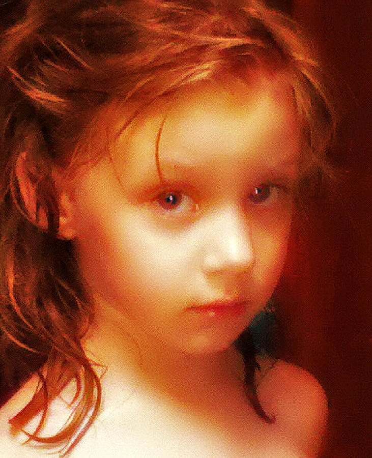 Golden Photograph - The Look by Kelly Reber Golden Photograph - The Look by Kelly Reber