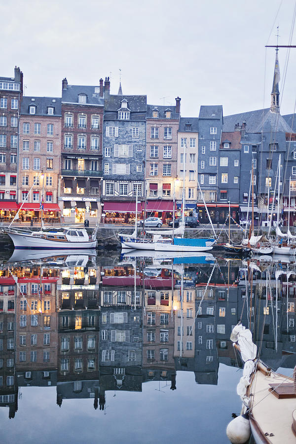 The Looking Glass - Honfleur France Photograph by Melanie Alexandra Price The Looking Glass - Honfleur France Photograph by Melanie Alexandra Price