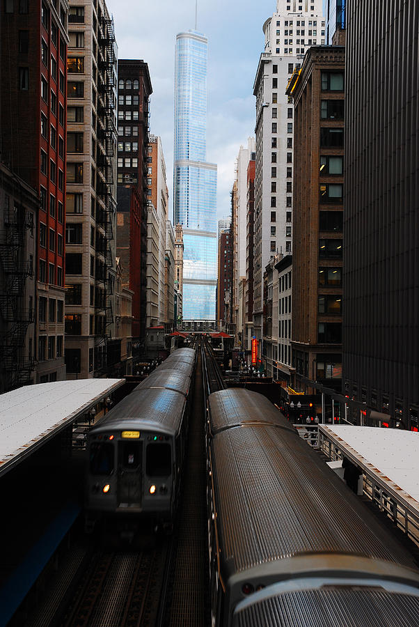 The Loop Chicago Photograph by James Kirkikis