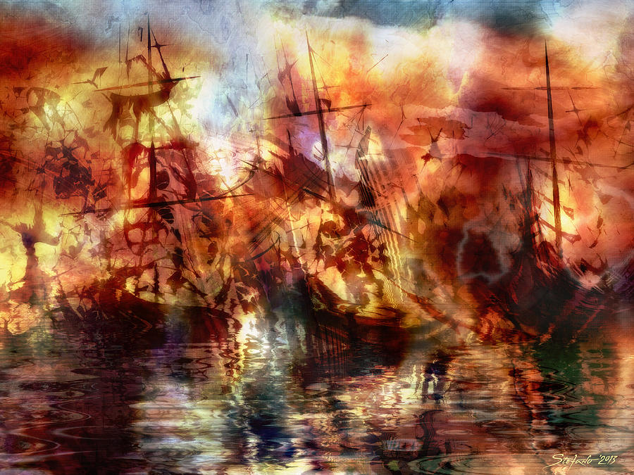 The Lost Armada V Digital Art by Stefano Popovski - Fine Art America