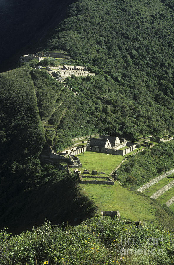 The Lost City of Choquequirao Photograph by James Brunker