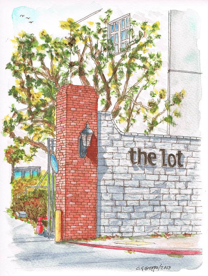 The Lot Studios in Hollywood - California Painting by Carlos G Groppa