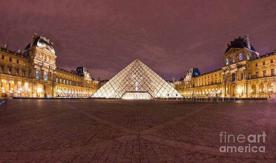 The Louvre - Paris Photograph by Luciano Mortula