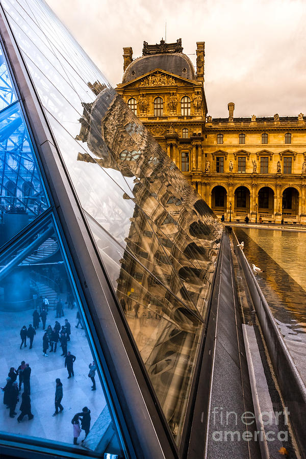 The Louvre Art Museum - Paris Photograph by Luciano Mortula