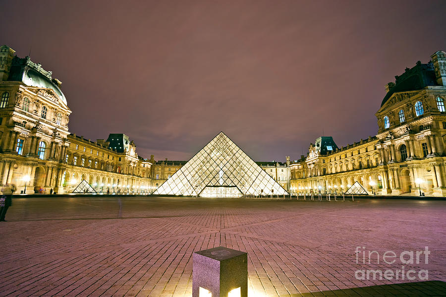 The Louvre Museum - Paris Photograph by Luciano Mortula