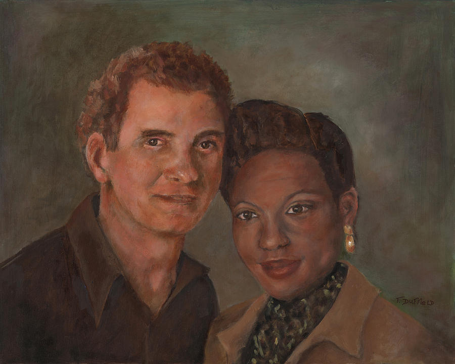 The Lovely Couple Painting by Florine Duffield