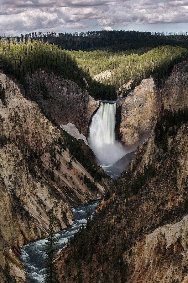 The Lower Fall Photograph by Jon Glaser