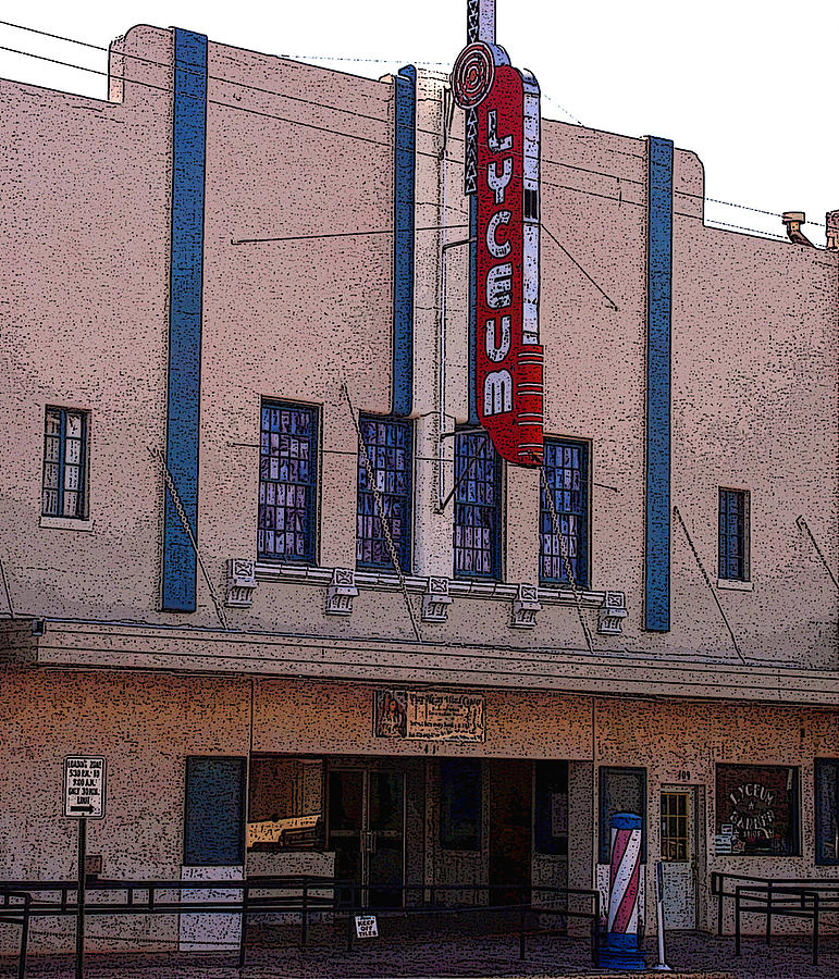 The Lyceum - Graphic Photograph by Tom DiFrancesca