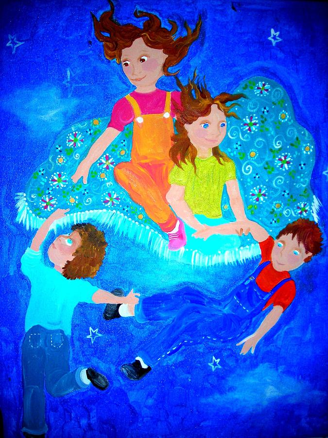 The Magic Carpet Ride Painting by Jean Jackson