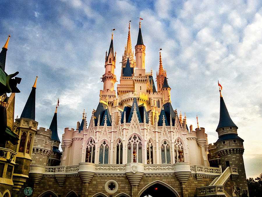 Castle Photograph - The Magic Kingdom by Greg Fortier