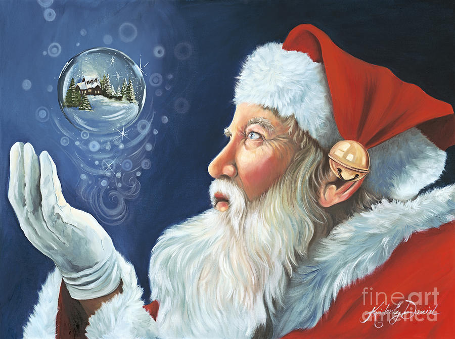 The Magic of Christmas Painting by Kimberly Daniel