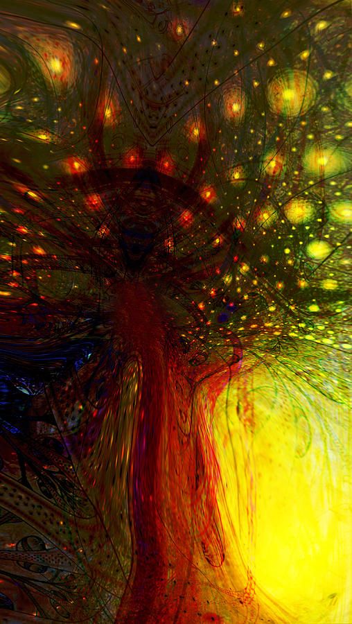 The Magic Tree Digital Art by Linda Sannuti