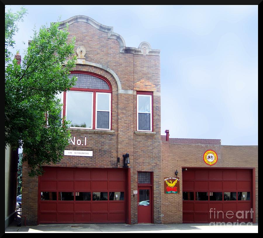 The Main Fire Station Photograph by Charles Robinson