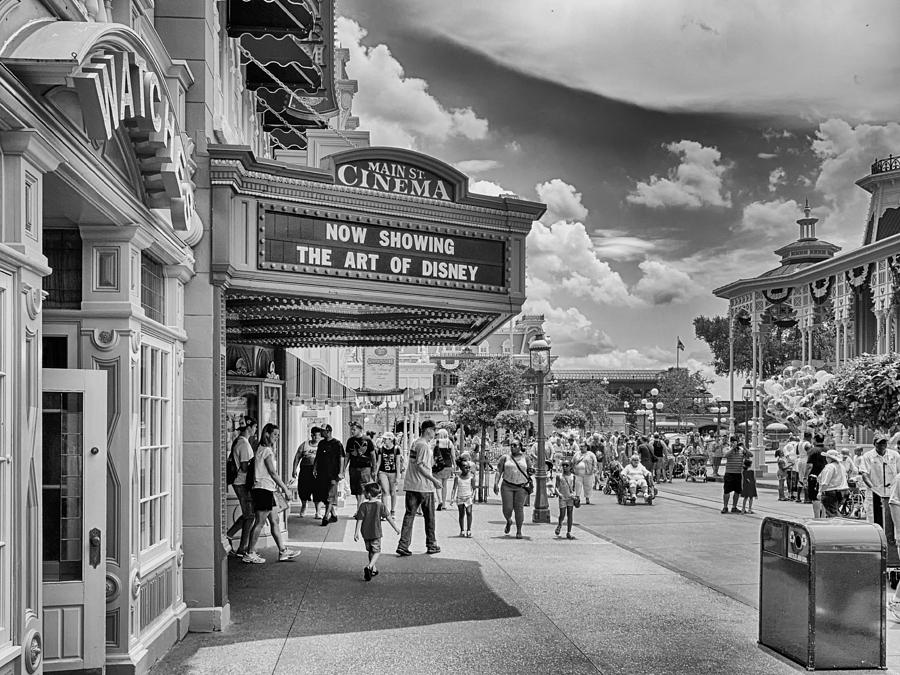 The Main Street Cinema Photograph by Howard Salmon