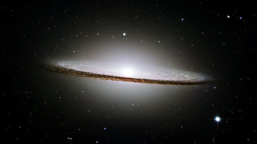 Space Photograph - The Majestic Sombrero Galaxy by Ricky Barnard