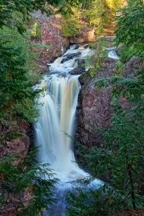 The Majesty of Brownstone Falls Photograph by Leda Robertson