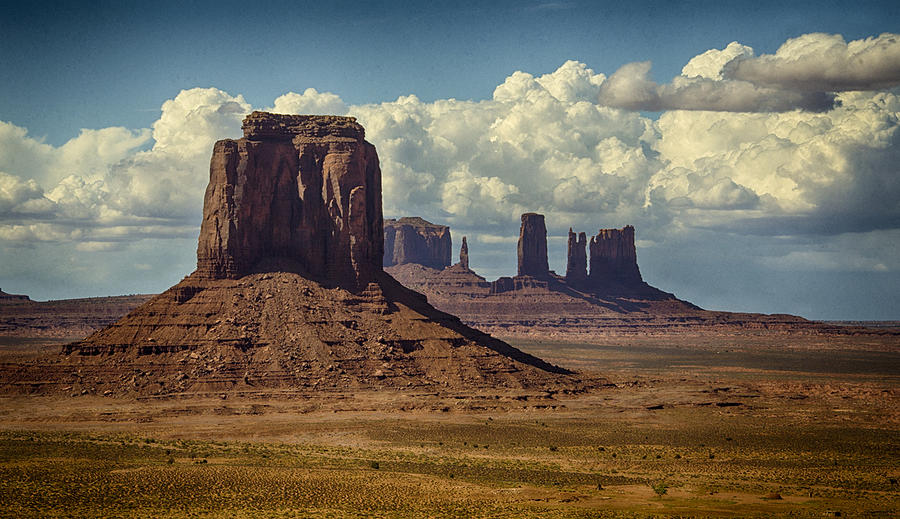 Nature Photograph - The Majesty of Monument Valley  by Saija Lehtonen