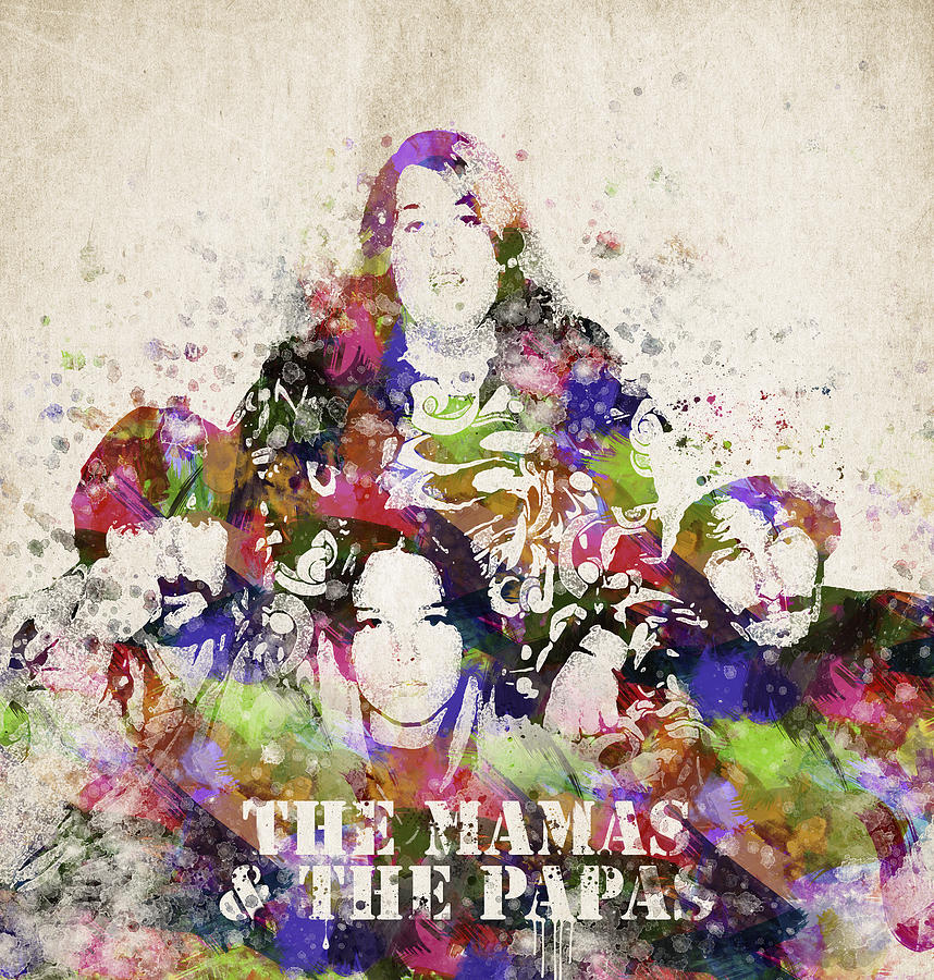 Mamas And Papas Digital Art - The Mamas And The Papas by Aged Pixel Mamas And Papas Digital Art - The Mamas And The Papas by Aged Pixel