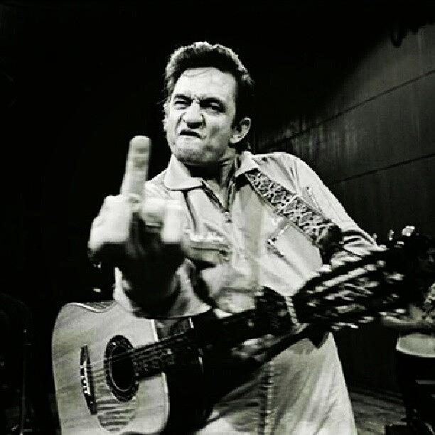 Johnnycash Photograph - The Man, The Myth, And The Legend by Timothy Vines