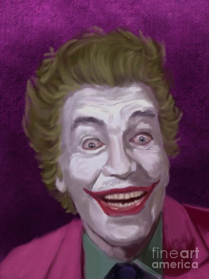 Batman Movie Painting - The Man Who Laughs by Jeremy Nash