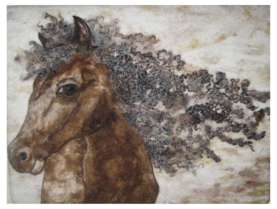 Horse Tapestry - Textile - The Mane Affair by Bonnie Nash