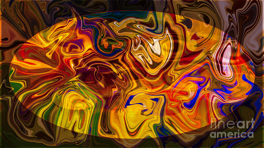 The Many Faces of Experience Abstract Healing Art Digital Art by Omaste Witkowski