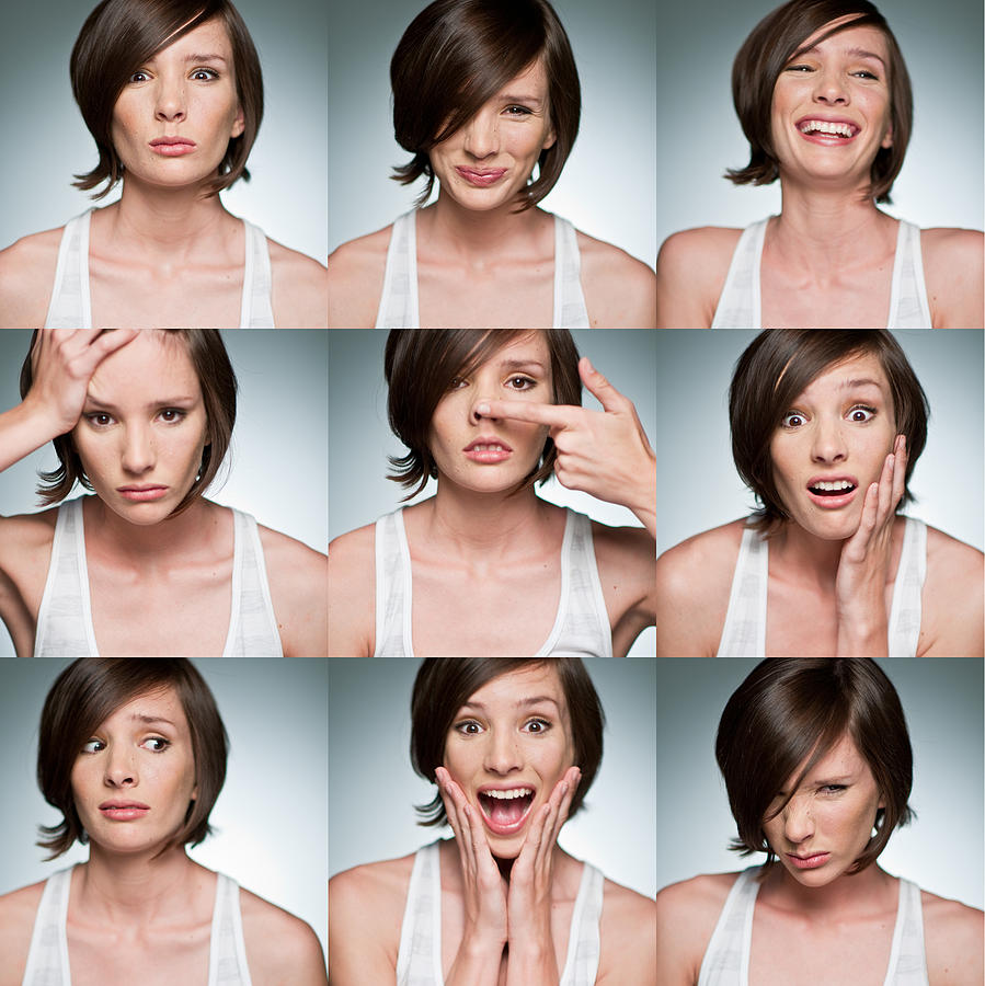 The Many Faces of Megan Photograph by Simon Gerzina Photography