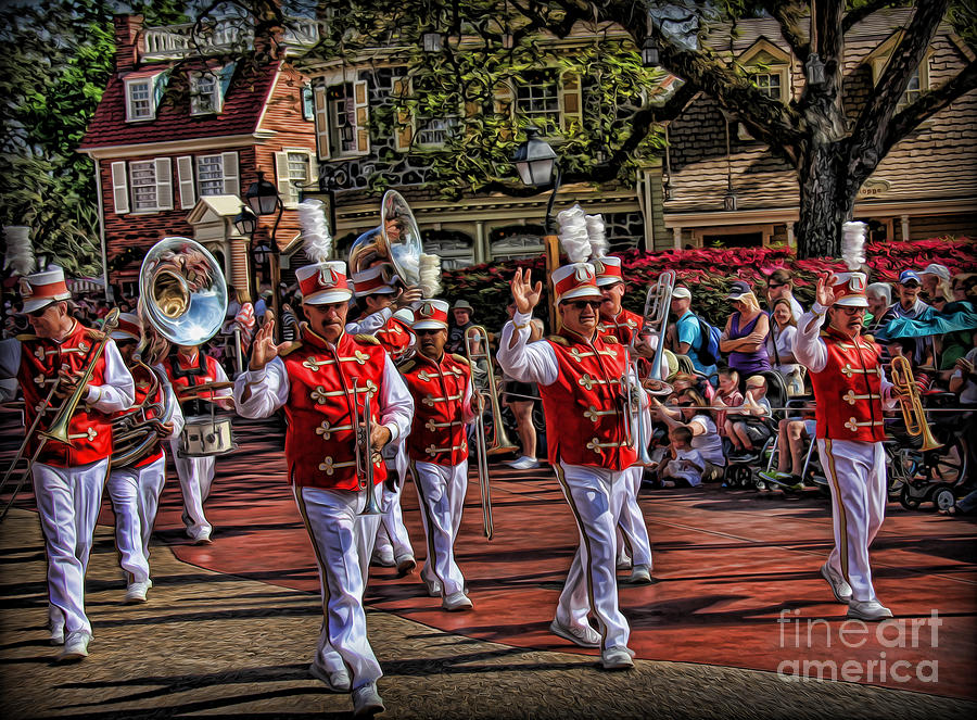 The Marching Band Photograph by Lee Dos Santos