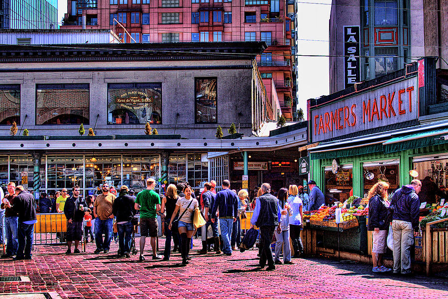 The Market at Pike Place Photograph by David Patterson