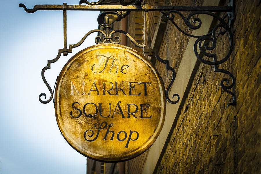 The Market Square Shop II Photograph by Debbie Karnes